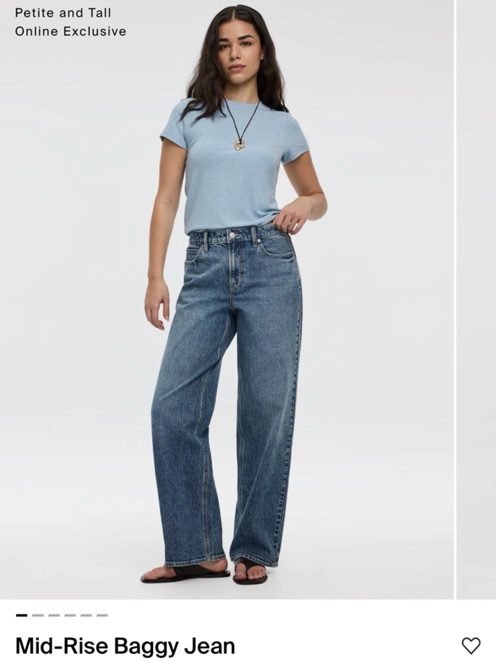 Mid-Rise Baggy Women’s Jeans
